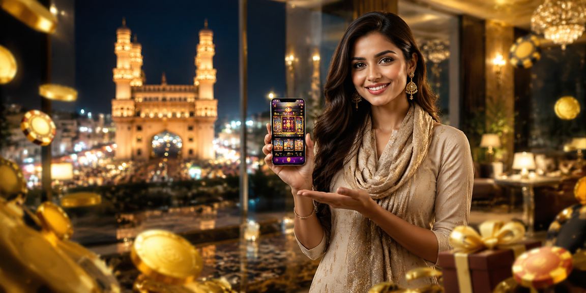 Mobile casino gaming near Hyderabad Charminar